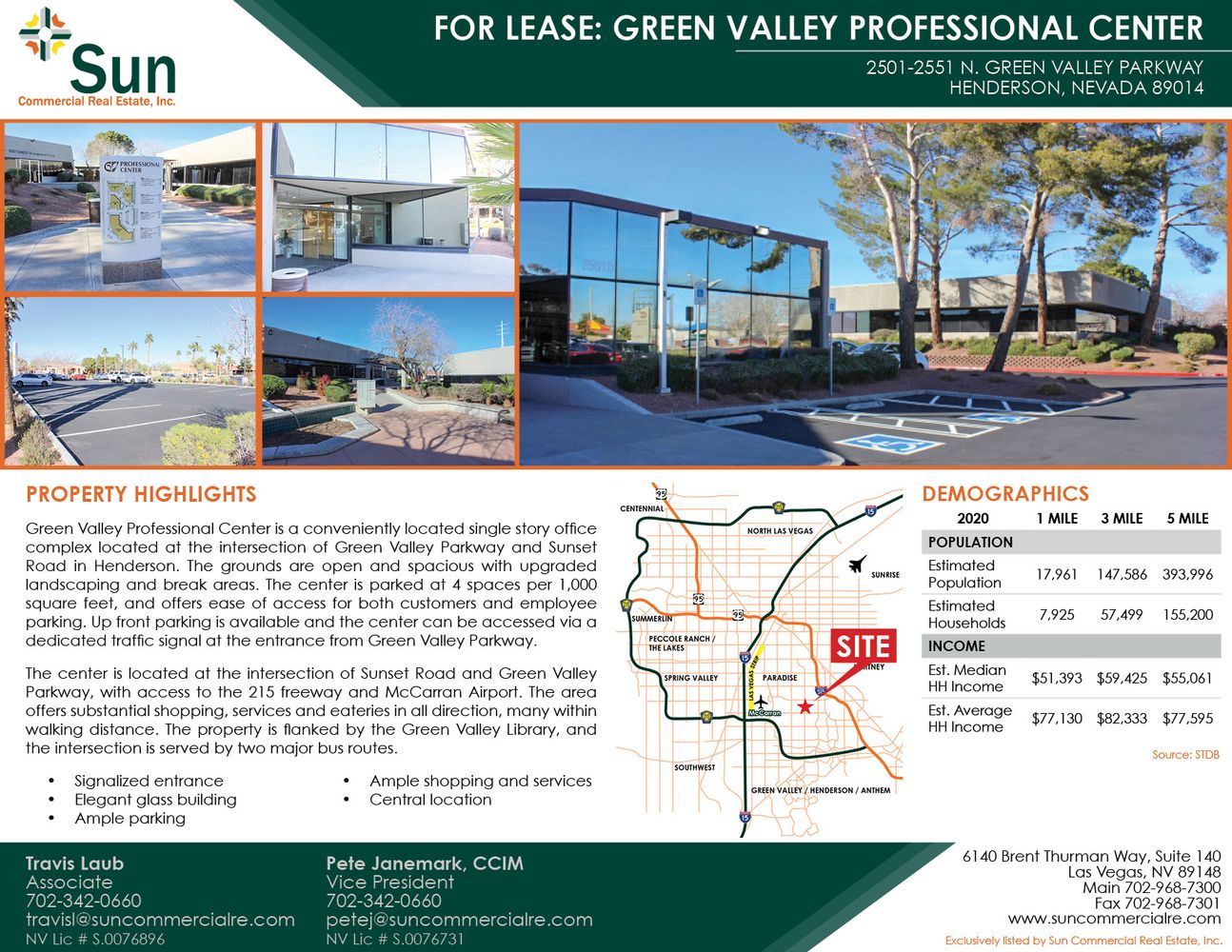 Green Valley Professional Center: 2551 N Green Valley Pkwy, Henderson, NV 89014